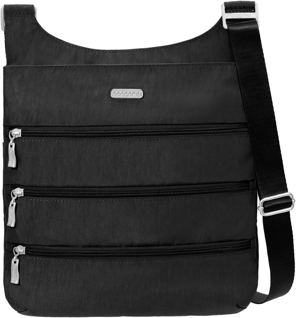 Baggallini Big Zipper Travel Crossbody Bag