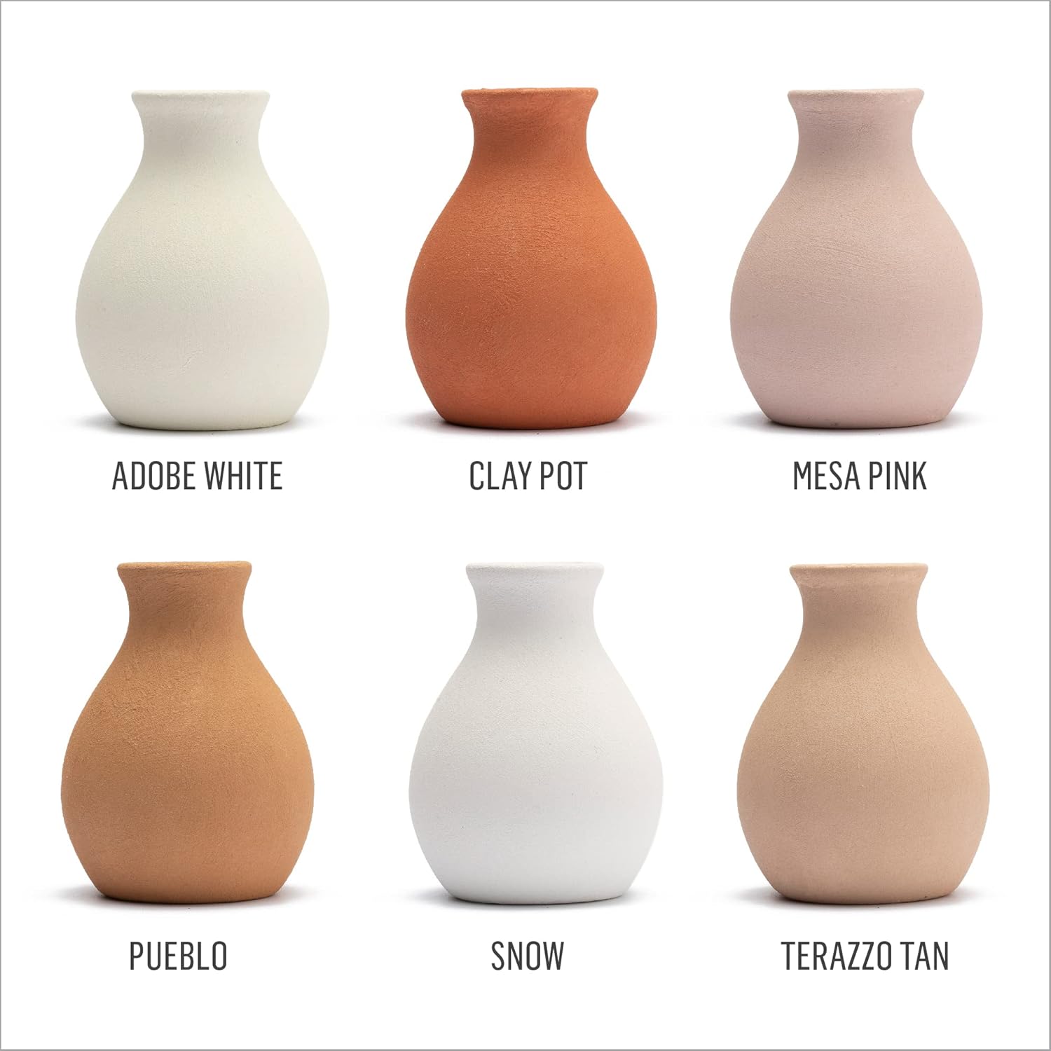 FolkArt Terra Cotta Acrylic Paint Set, Essentials 6 Piece DIY Terra Cotta Acrylic Paint Kit Featuring 6 FolkArt Colors For DIY Indoor & Outdoor Multi-Surface Craft Projects, 7592