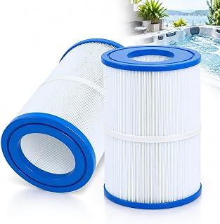 Ketofa PDM30 Spa Filter, Replacement Cartridge Oval Filter Compatible with Pleatco PDM30 Dream Maker Filbur FC9940 Hot Tubs Other 461269, 30 sq.ft - 2 Packs