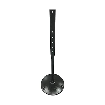 Cast Iron Sign Base By SmartSign | 17 Od Stand With 4 Post And Sign Bolts & Nuts