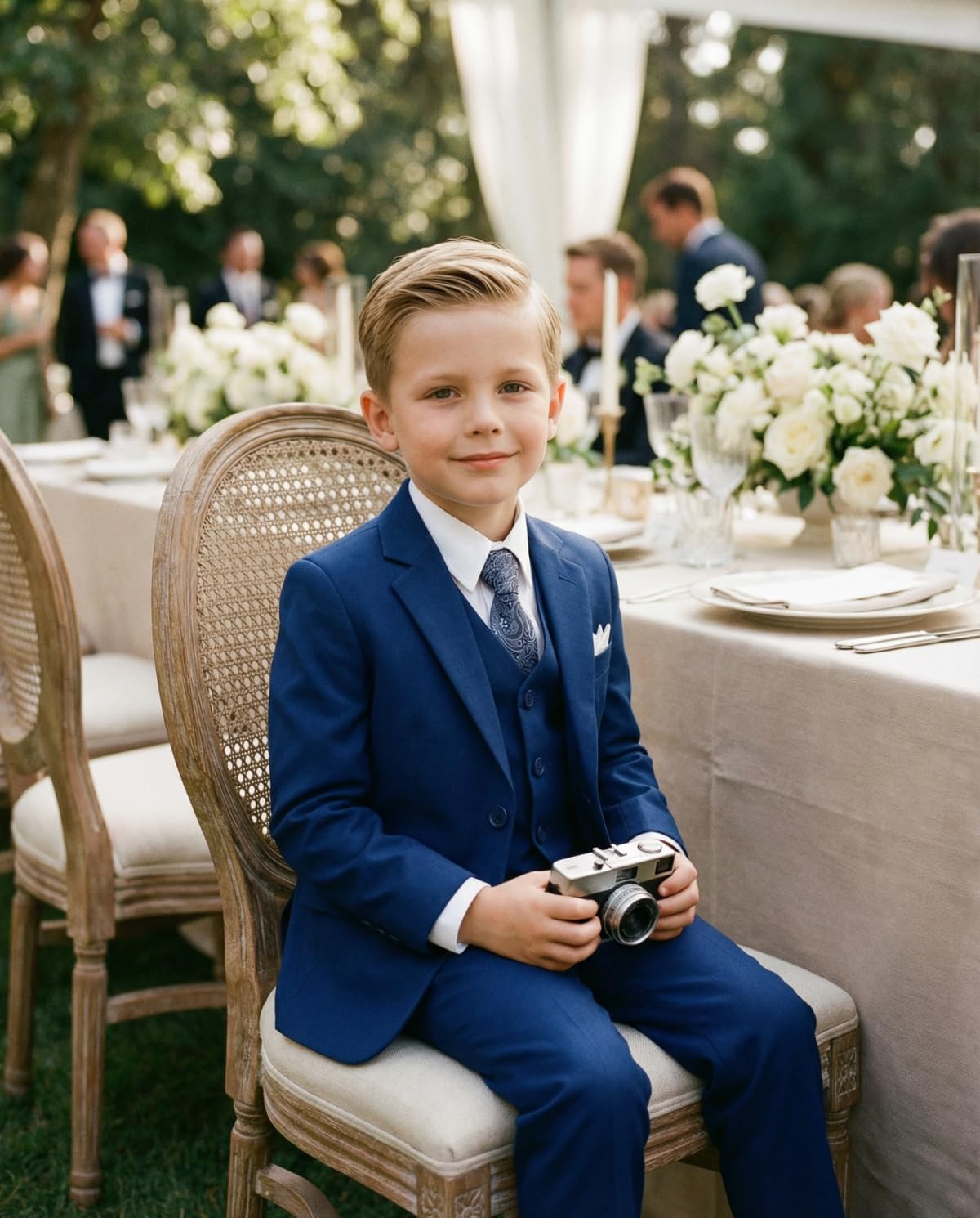Boys Suits Kids Formal Suit Set Dress Clothes for Boy Wedding Ring Bearer Outfit Communion Easter Tuxedo Suits