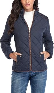 Amazon.co.uk: navy quilted jackets for 