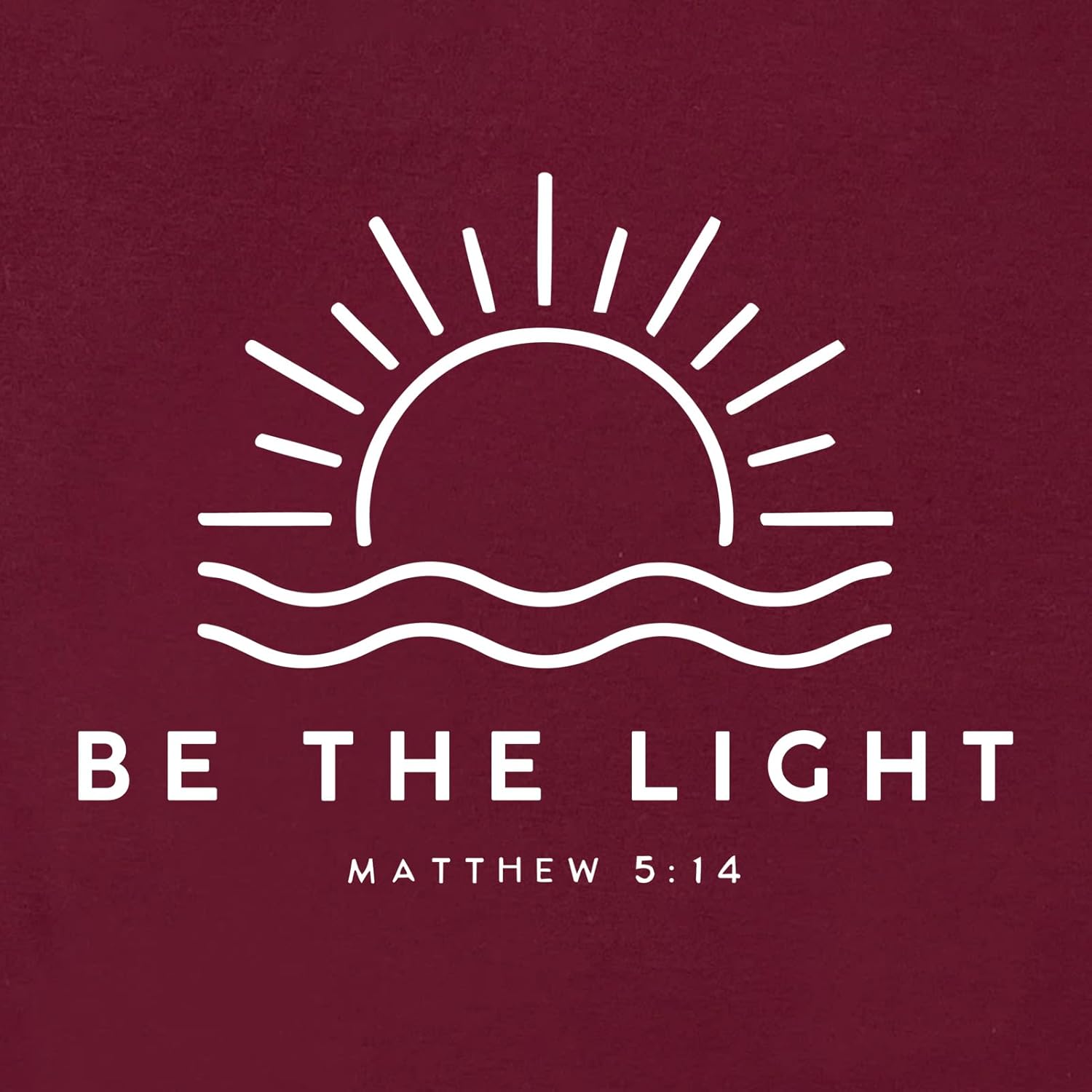 YITAN Women Cute Tops Be The Light Graphic Tee Shirts - Image 4