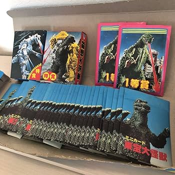 レア　山勝　ミニカード　昭和レトロ　ゴジラ　対　メカゴジラ　まとめて168枚 レア 山勝 ミニカード 昭和レトロ ゴジラ 対 メカゴジラ まとめ