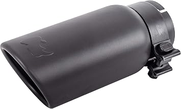 Go Rhino! GRT3414B Black Stainless Steel Universal Exhaust Tip