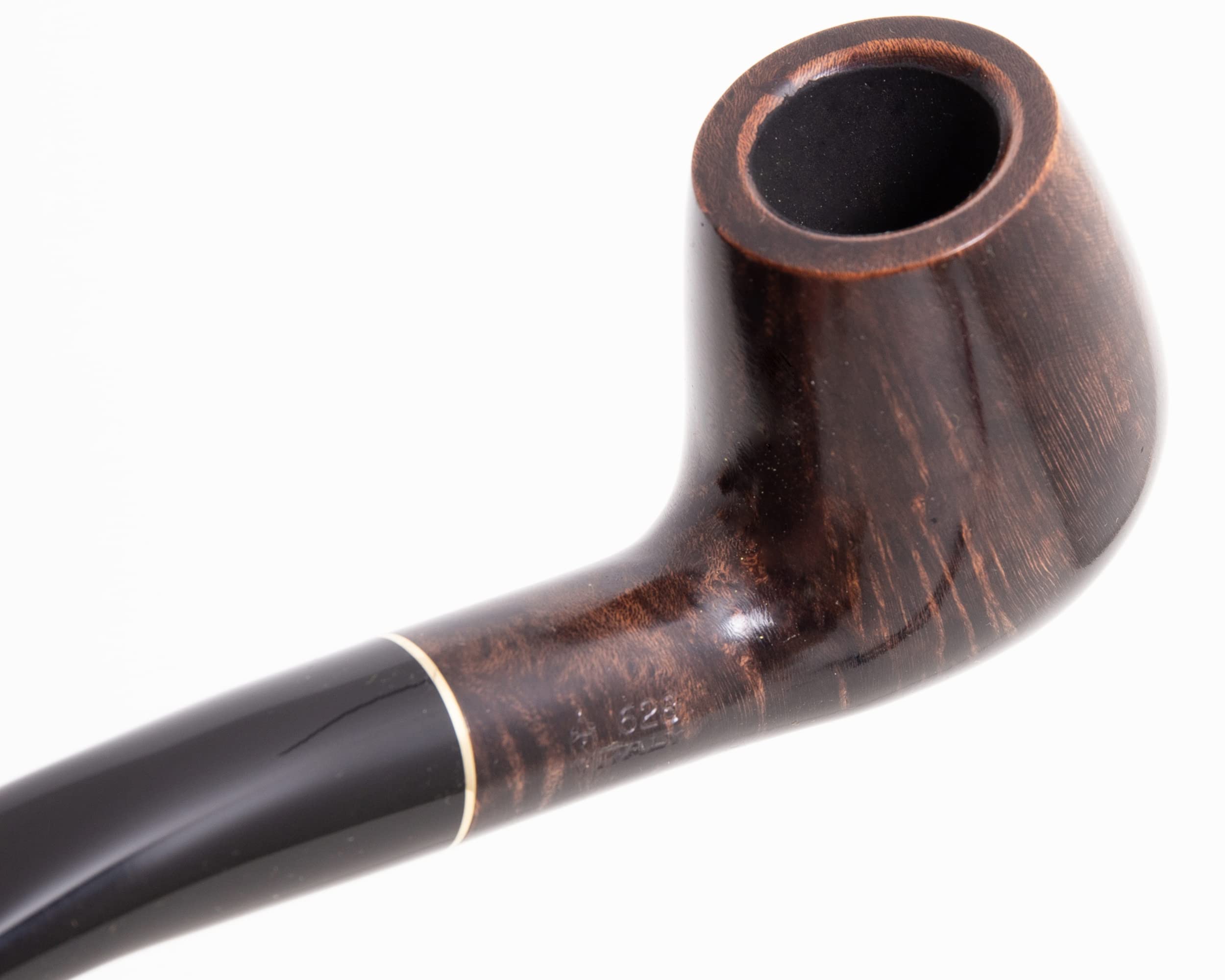 Pipa Savinelli BASIC modelo 628, kit para pipa con todos los accesorios, estuche de lona azul