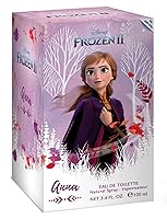 Vista 2 de Disney Frozen Ii Anna Eau De Toilette Spray para niña, 3.4 onzas