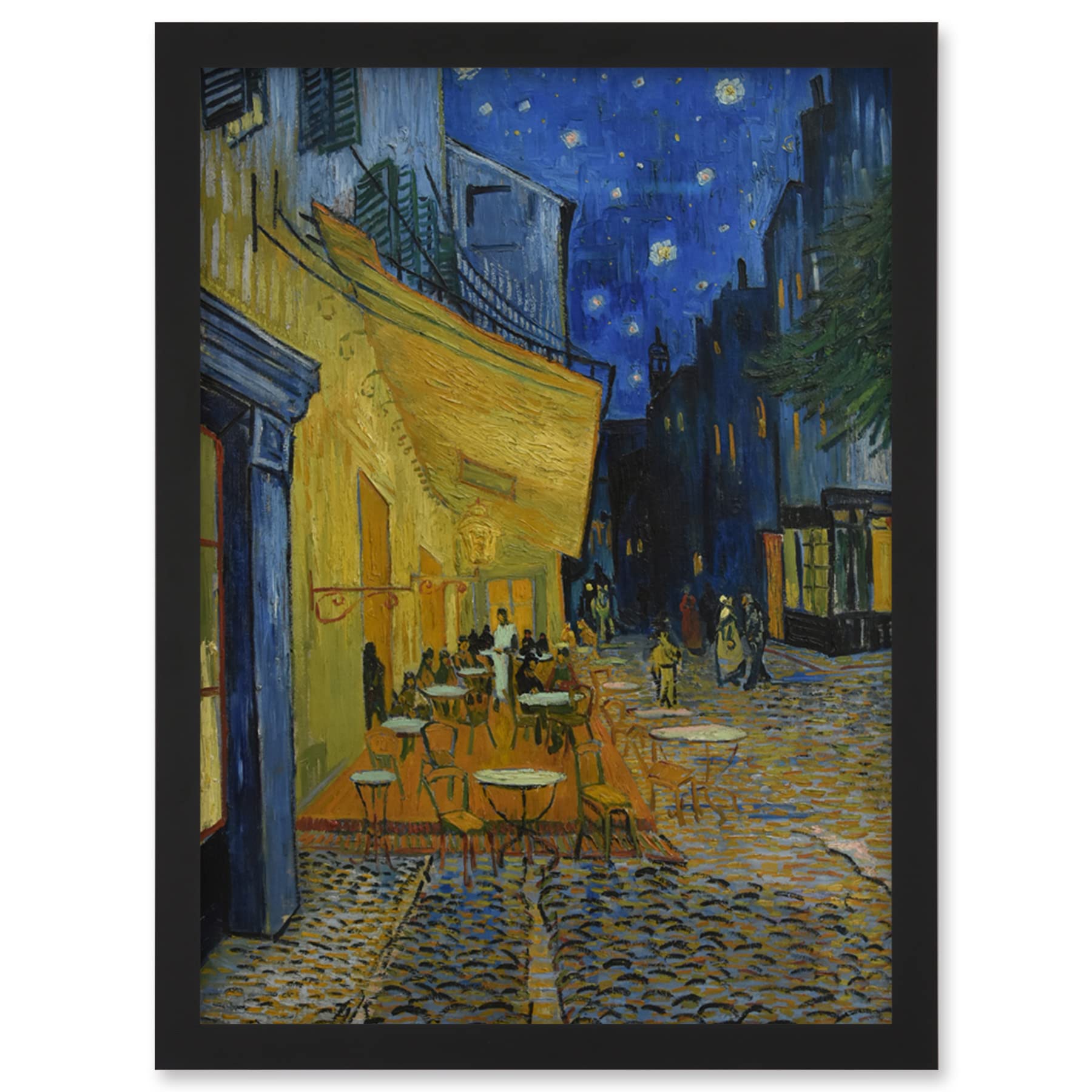 B&Q -  Van Gogh Cafe Terrace At Night Place Du Forum Painting Wall Art PrintA4 Size