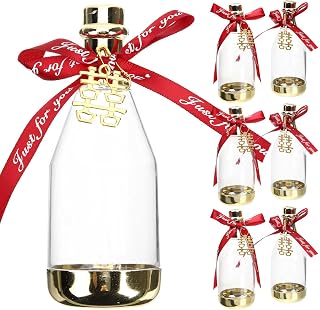 GLEAVI 12pcs Bottles for Weddings Parties and Events Creative Chocolate Container for Favors and Treats