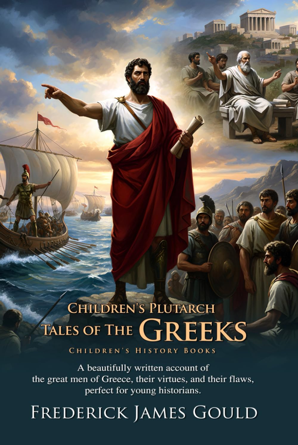 Children's Plutarch: Tales of the Greeks: The Lives of Greece's Greatest Heroes, Made Simple: Explore the World of Spartans, Athenians, and Greek ... Illustrated Edition with Author Biography