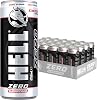 HELL Energy Drink Zero | Sugar-Free | 24 x 250ml Cans Multipack | 32mg100ml Caffeine | Contains Vitamins B2 B3 B5 B6 B12 | Preservative Free | Vegan | Reduce Fatigue & Boost Energy