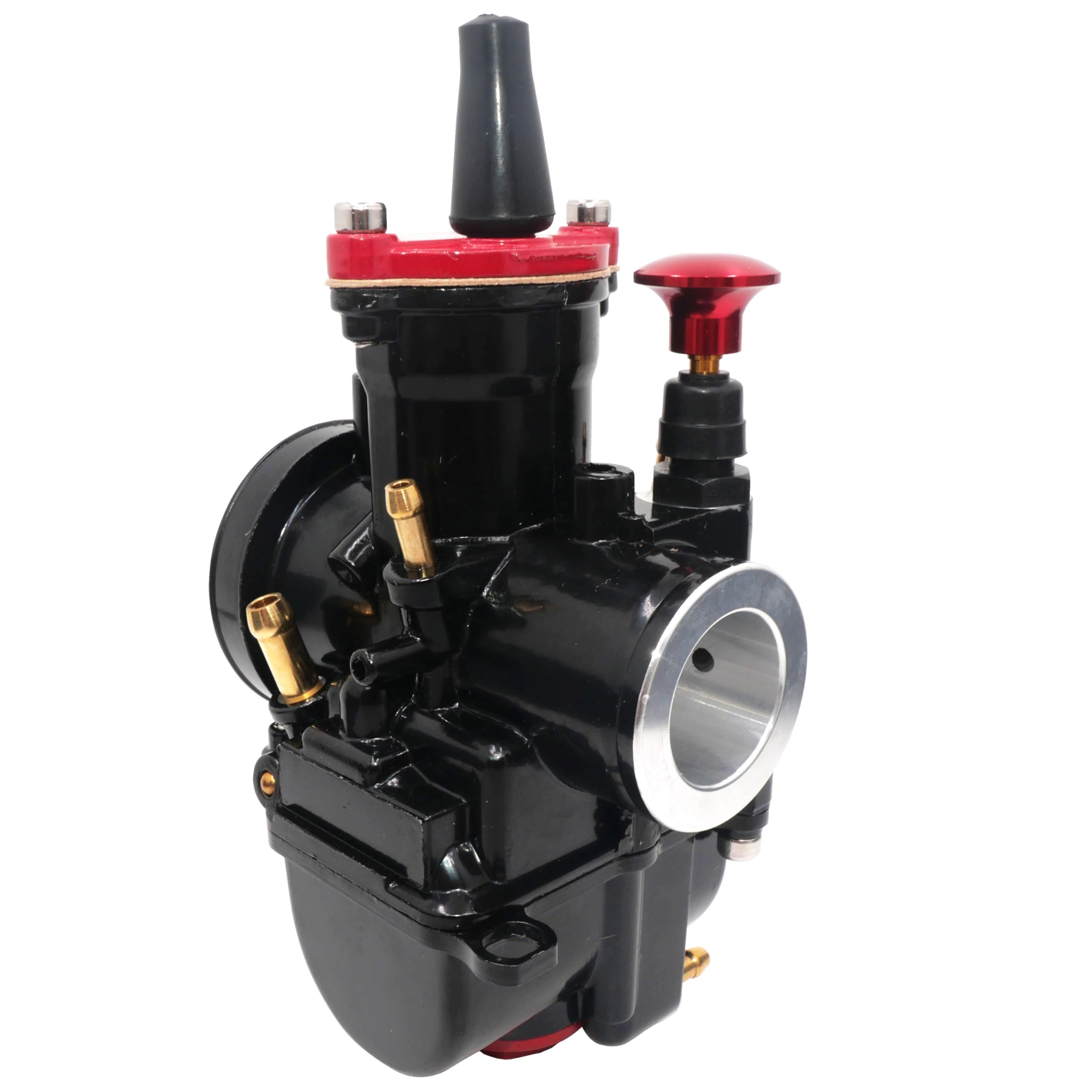 PWK Vergaser 21 Mm – Universal Für Motorräder, Go-Karts, Roller, ATV (50-100 Cc 2T/4T Motoren)