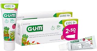 GUM Kids Zahnpasta 3+, Gel-Textur, Erdbeere