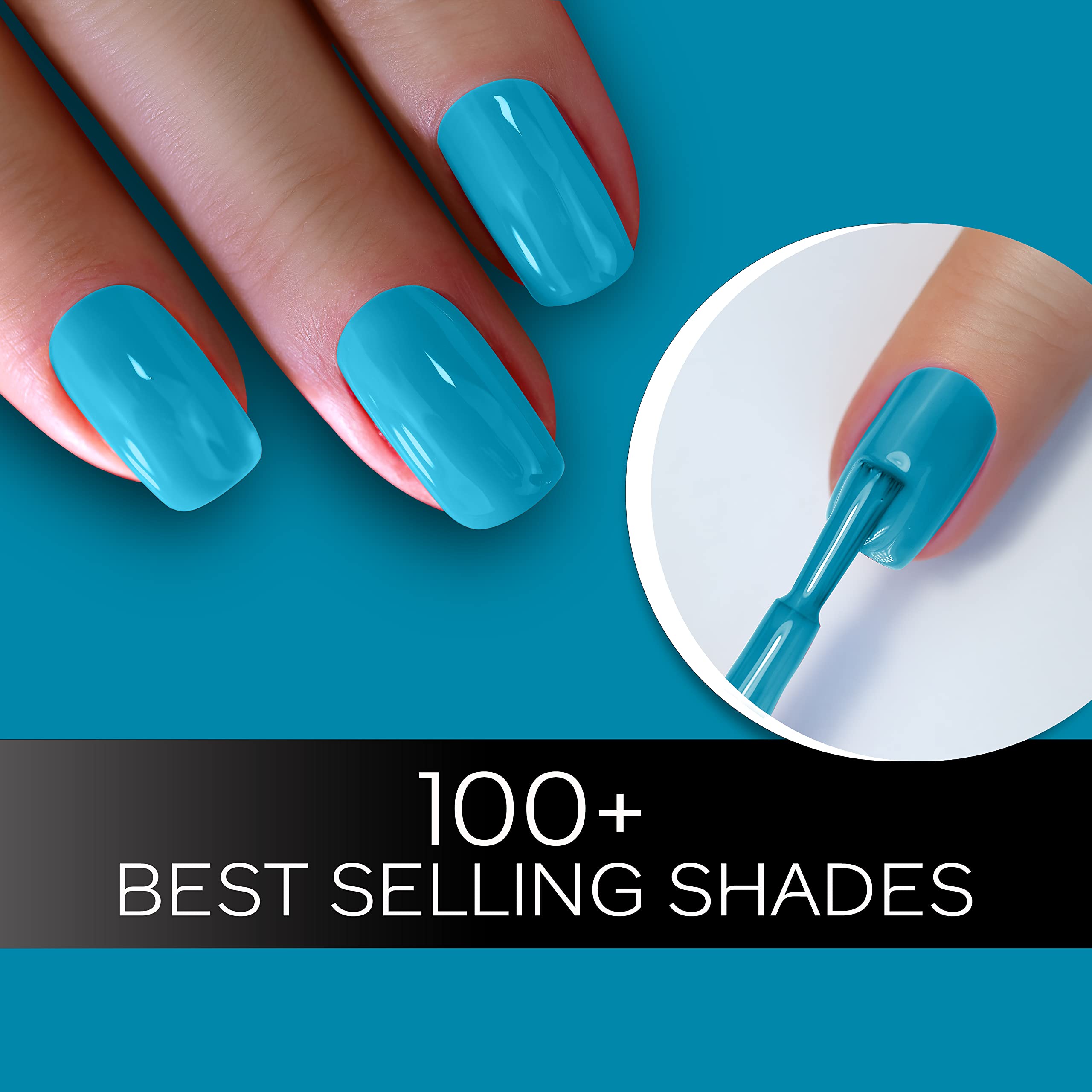 FACES CANADA Ultime Pro Splash Nail Enamel - Nautical Girl 53 (8ml) | Quick Drying | Glossy Finish | Long Lasting | No Chip Formula | High Shine Nail Polish For Women | No Harmful Chemicals 1