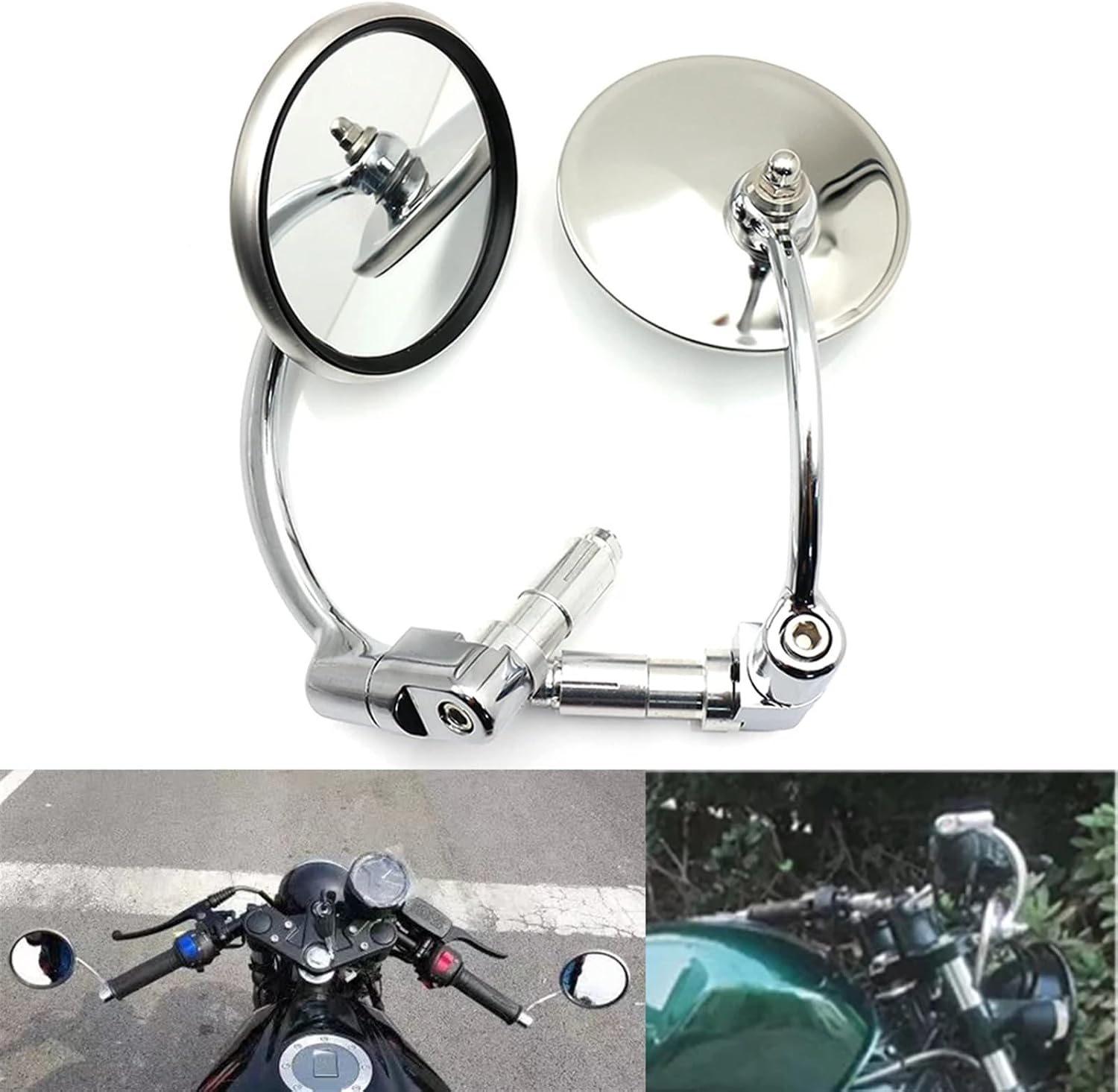 ミラーバイク スマホホルダー 🍃 振動に強い VT750用 SUZUKI Mooreaxe