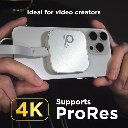 Miniatura 5 de DATO SSD externo magnético de 2 TB, unidad externa de estado sólido SSD portátil USB 3.2 Gen 2x2, hasta 16001500 MBs, grabación HDR 4K ProRes tipo