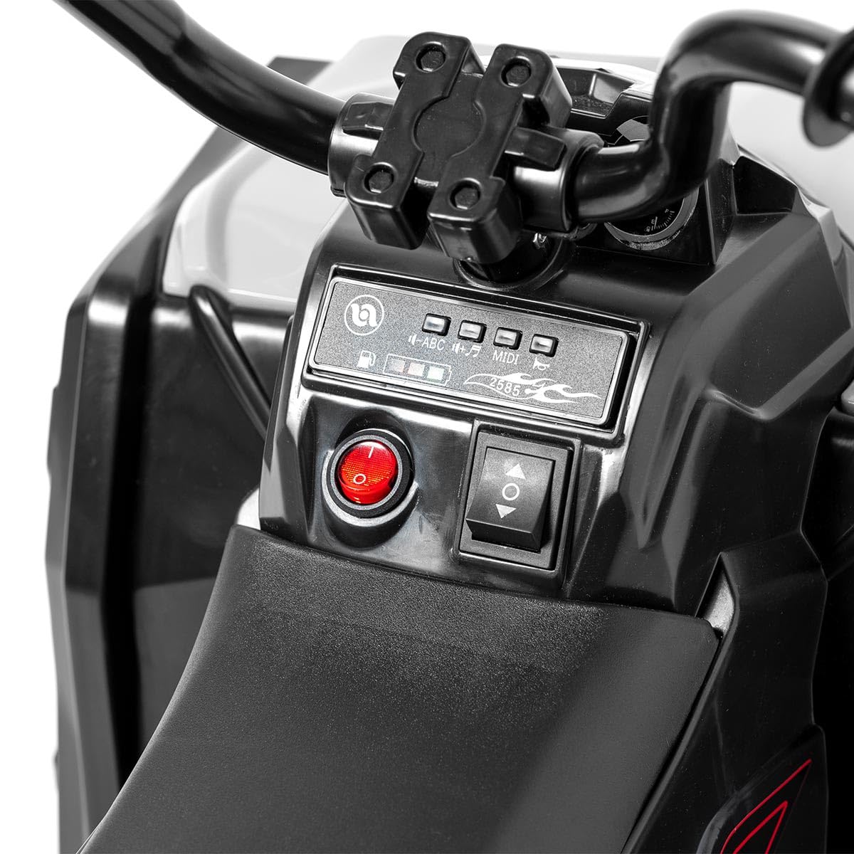 Quad Eléctrico para Niños ATAA Alcyone con Batería 6V, Blanco