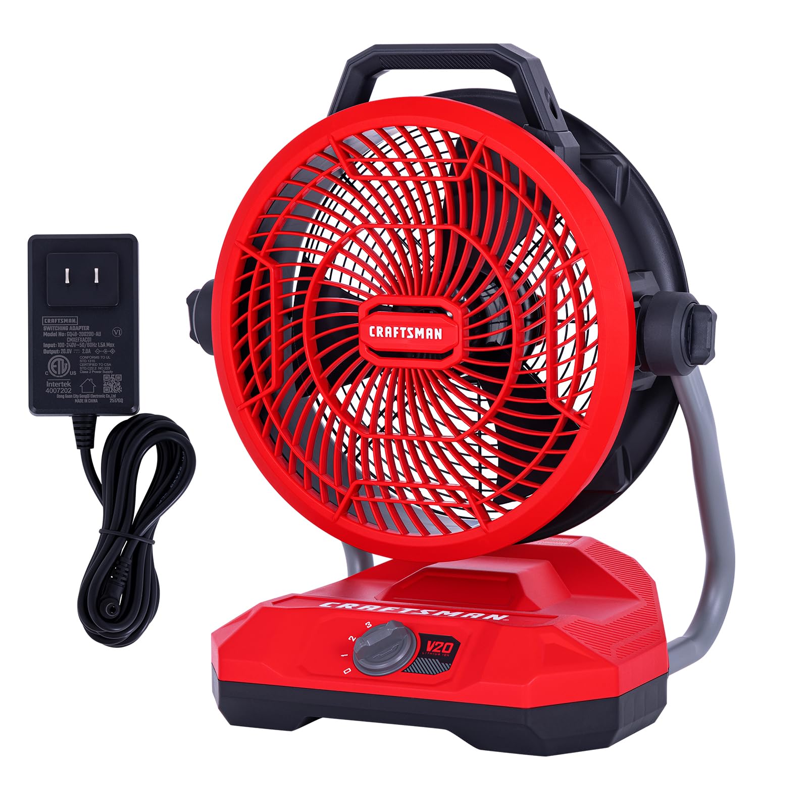 CRAFTSMAN V20 Cordless 12 inch Portable Fan