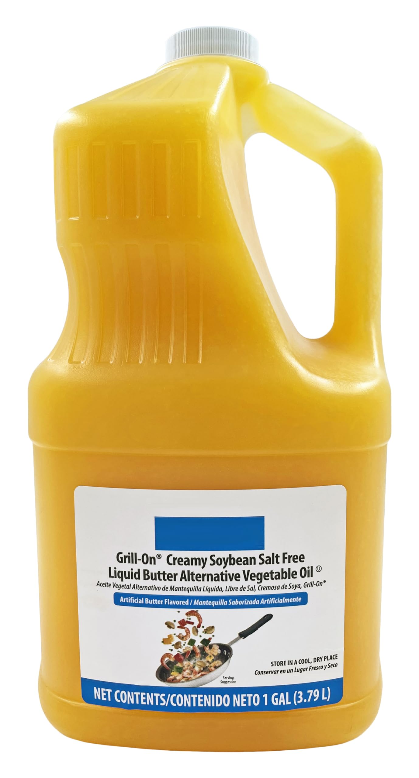 Butter-It Liquid Butter | Salt Free | Kosher| 128 fl oz.