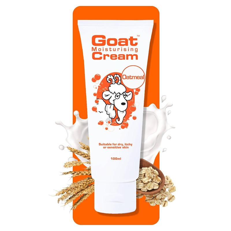 Creme para Mãos e Corpo com Leite de Cabra Goat, Aveia, 100 mL
