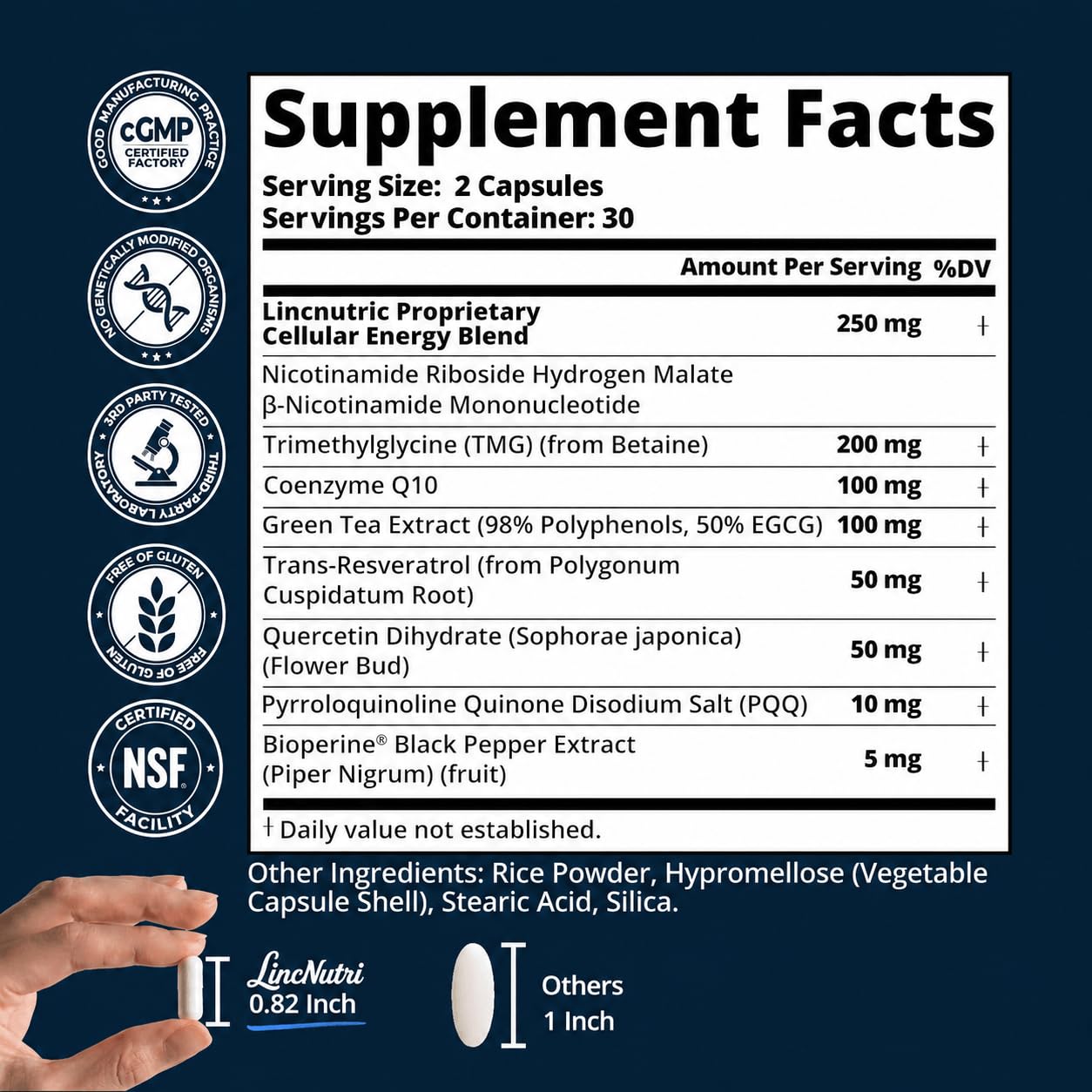 NAD+ Supplement for Women, NMN + NR Super Absorption Complex — Amazon image 9