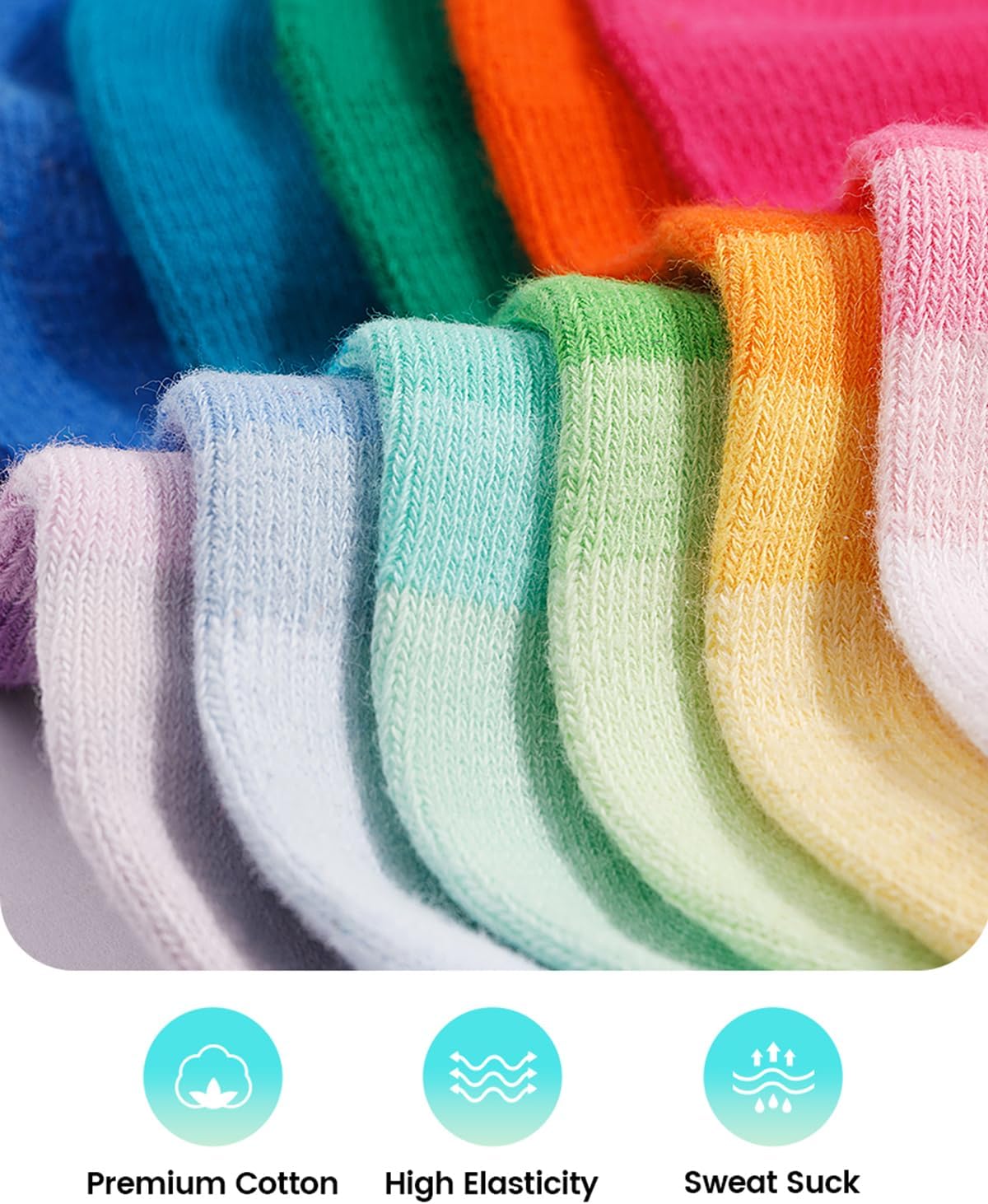 IDEGG No Show Socks Women & Men Low Cut Ankle Short Anti-slid Athletic Running Casual Invisible Liner Socks - Image 7