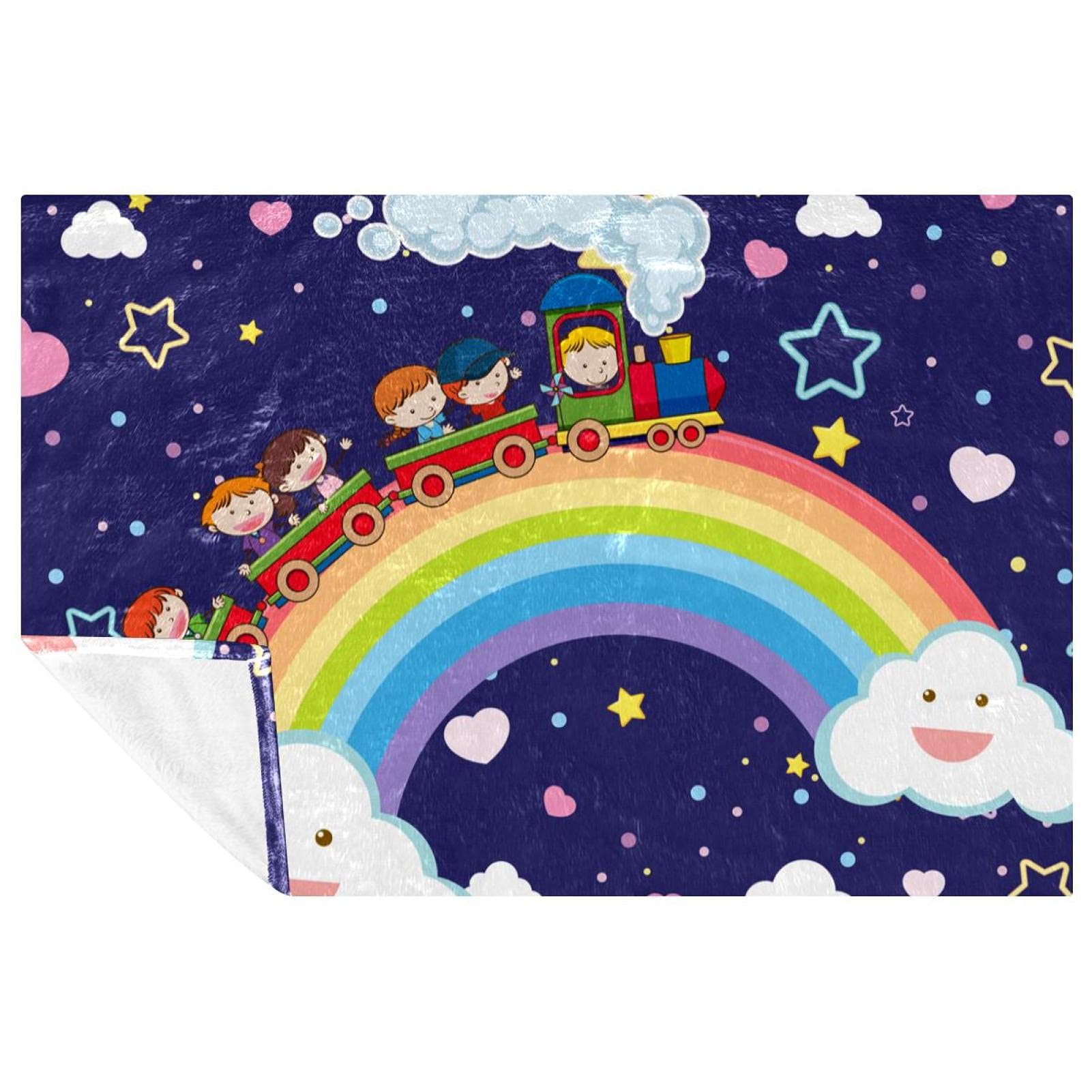 Couverture douce pour enfants fini les coups de froid en voyage ou au lit