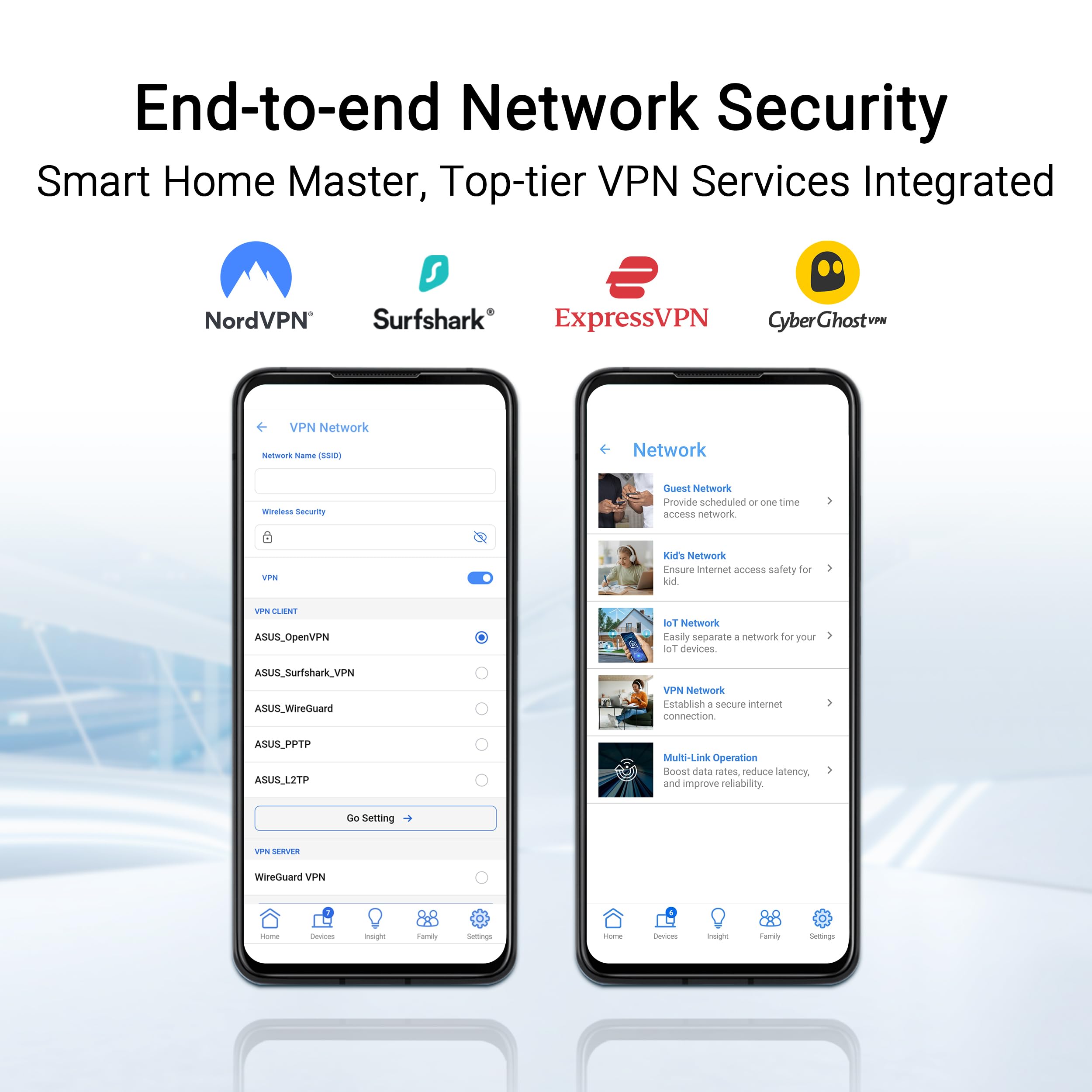 ASUS RT-BE50, Smart AIMesh Dual-Band B3600 (802.11be), jeden port 2,5 WAN, trzy porty 1G, do 3 SSID dla urządzeń IoT, kompatybilny z VPN i kontrolą rodzicielską, czarny