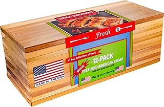 Cedar Grilling Planks - 12 Pack - Made In USA