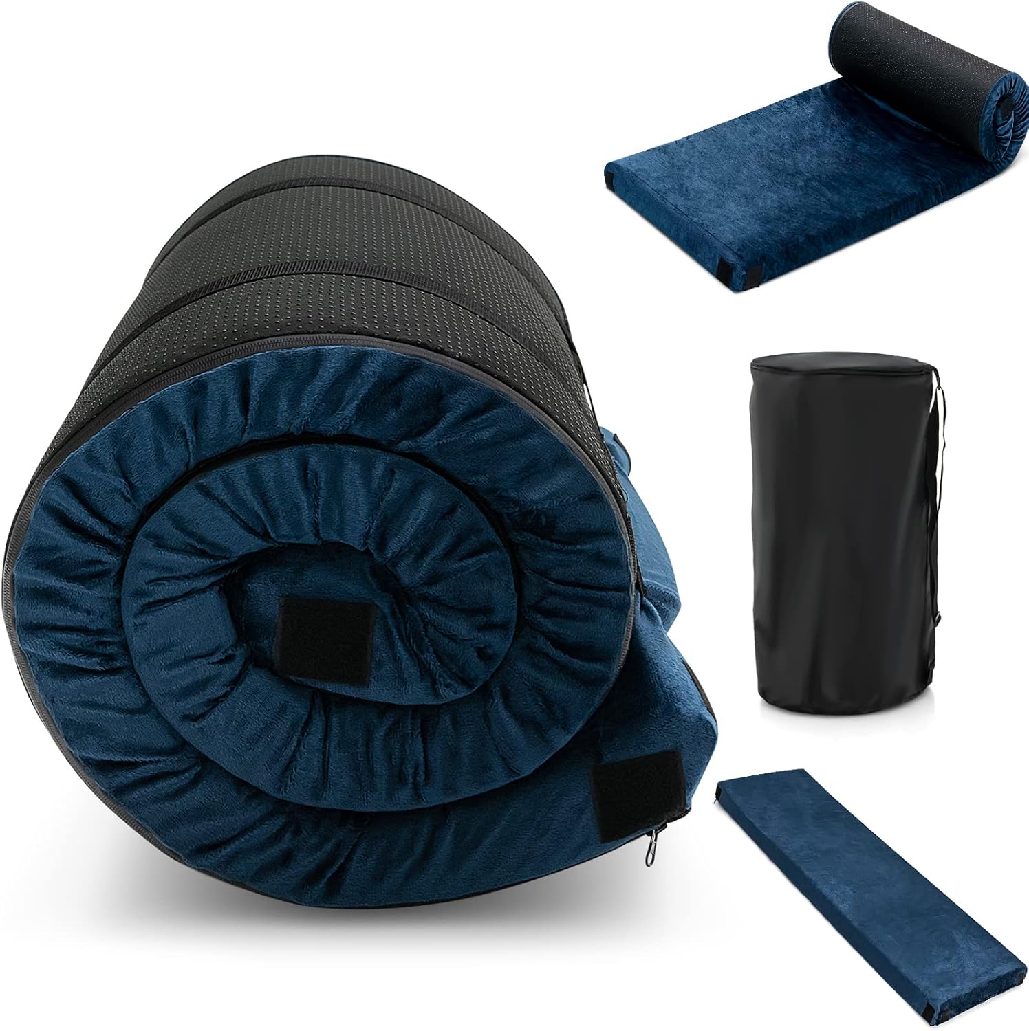 Giantex 72" Memory Foam Camping Mattress, Foldable Floor