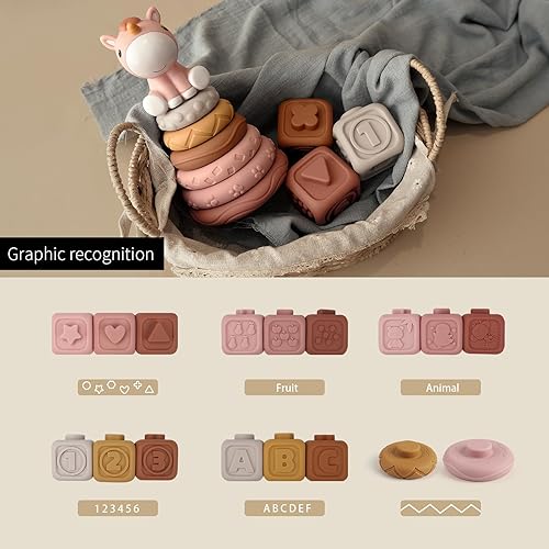 Miniatura 9 de Nueplay 8 Pcs Kids Bowling Toys Set, Matching & Sorting Fine Motor Games, Learning Toys for 1 2 3 Year Old Toddlers, Christmas Birthday Gifts for