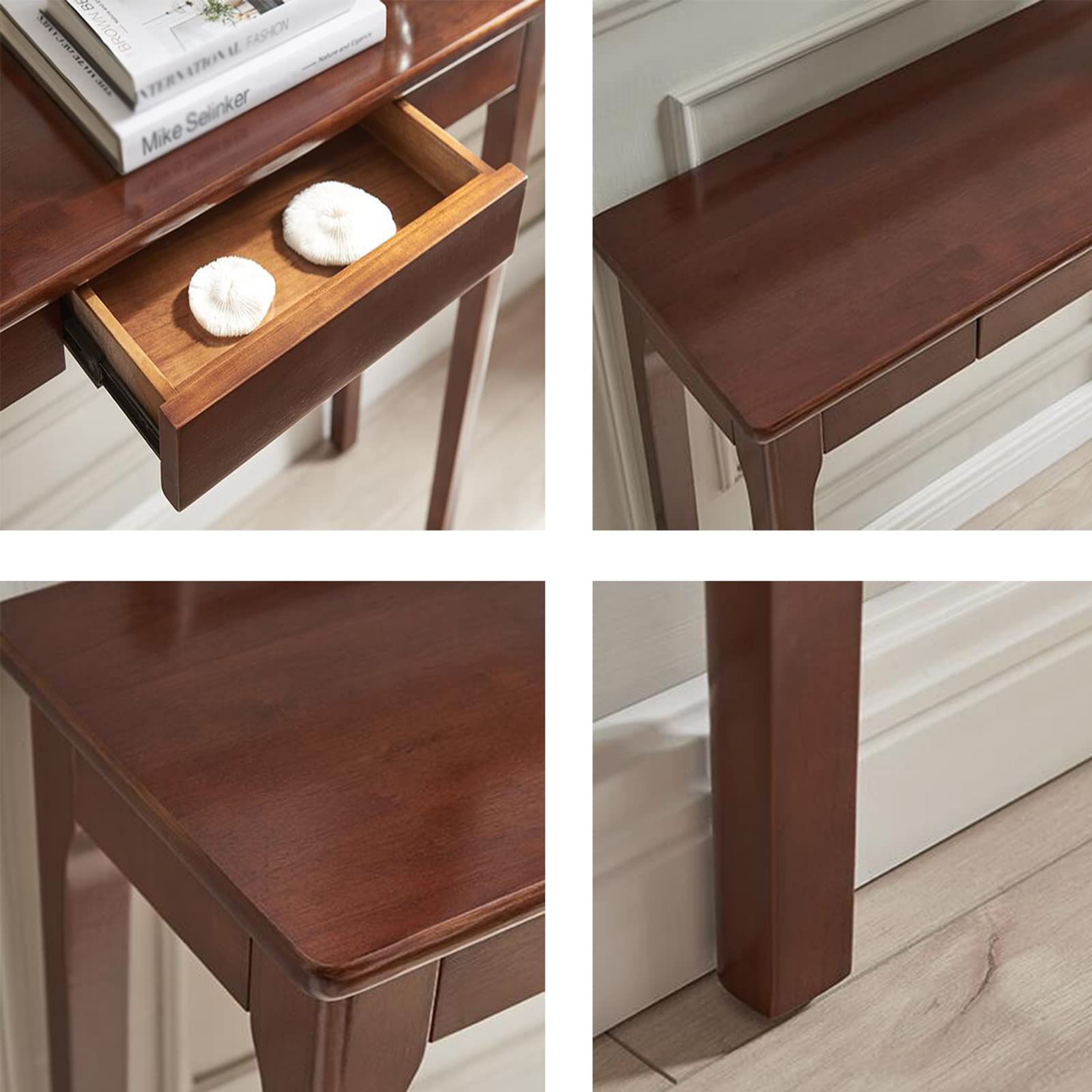 Amazon｜正方形コンソールテーブル、収納引き出し付きソファ