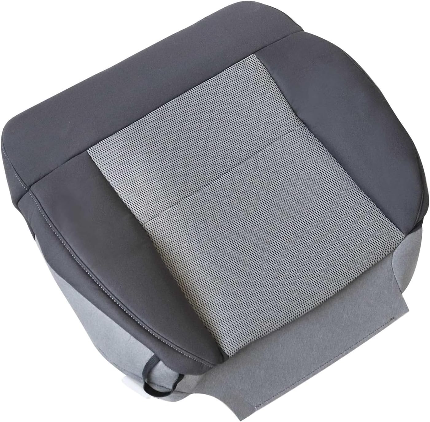 NLQR Front Passenger Side Bottom Replacement Seat Cover Cloth Dark Gray Compatible with Ford F150 2004 2005 2006 2007 2008