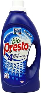 8 x BIO PRESTO Lavatrice Liquido Classico Blù 23 Lavaggi 1495 Ml