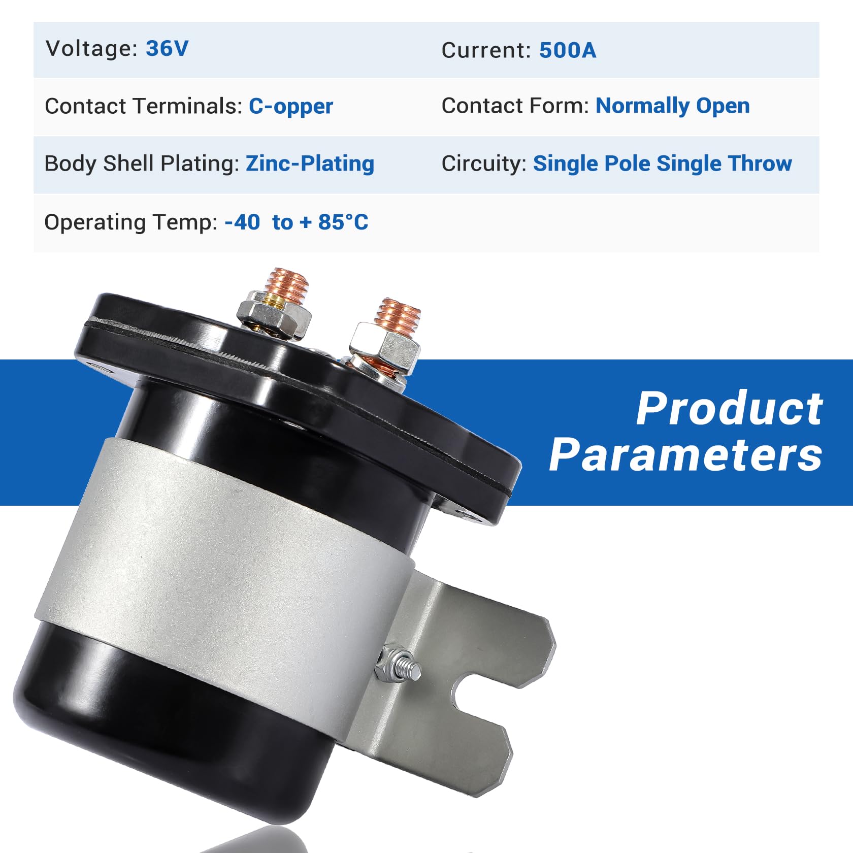 B4B BANG 4 BUCK 36 Volt 4 Terminal Solenoid, Golf Cart