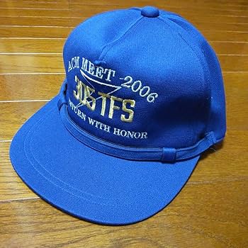 当時/航空自衛隊第305飛行隊・梅組整備員制帽アゴ紐付き(レプリカ)1点のみ美品 当時/航空自衛隊第305飛行隊・梅組整備員制帽アゴ紐付き