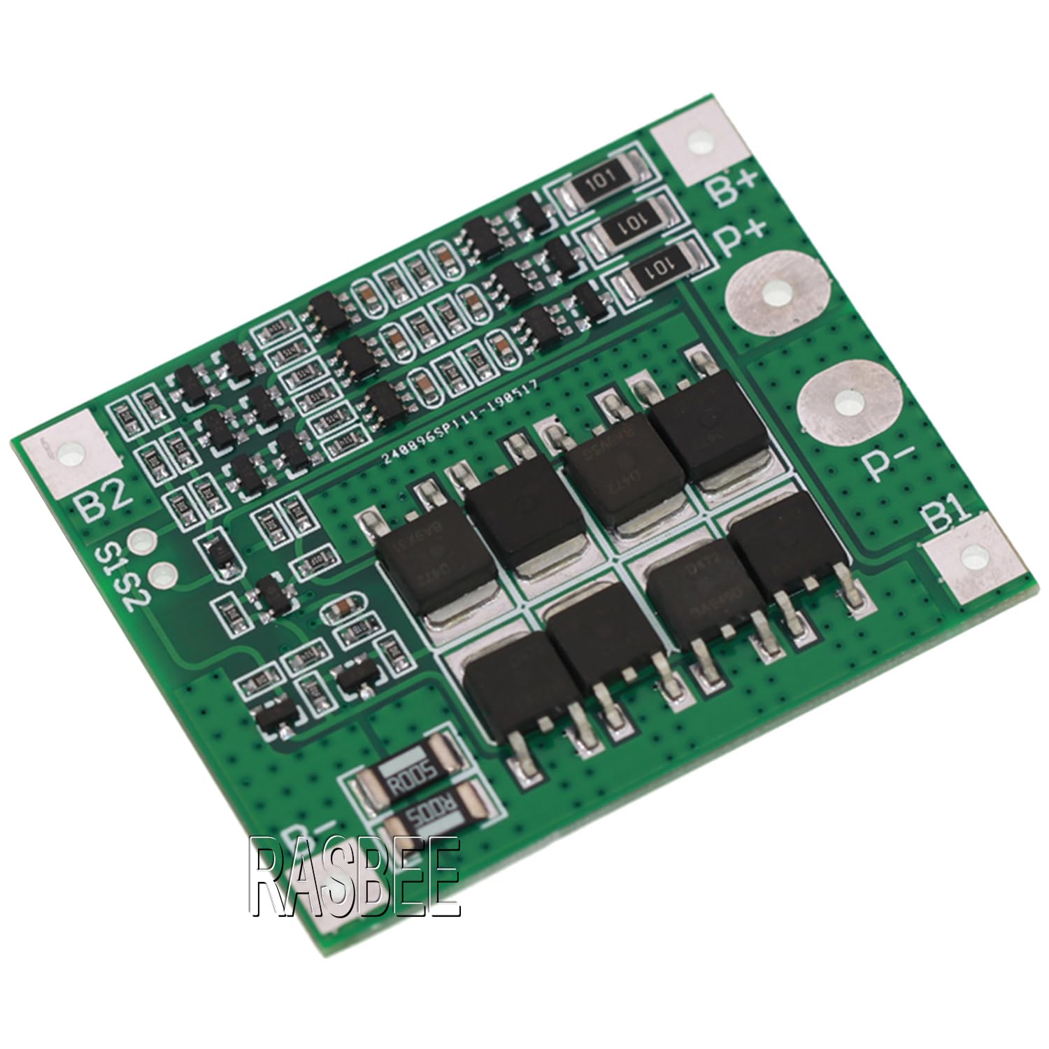 Amazon.co.jp: RASBEE 3直列接続 18650リチウム電池保護シート 11.1V