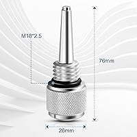 Vista 2 de Dreyoo Compatible con Wen 55201 - Varilla magnética de aceite para generadores inversores, compatible con Wen/Predator, generador de aluminio