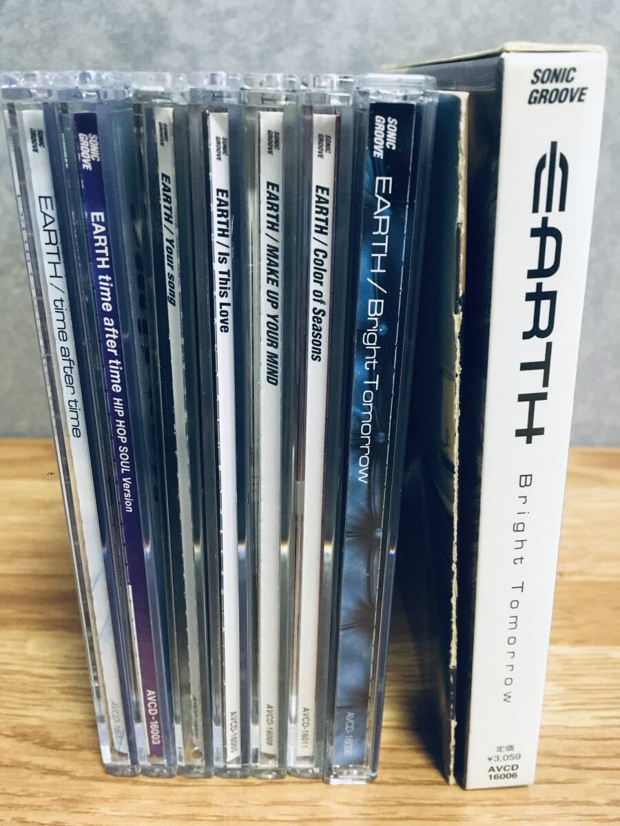 Amazon.co.jp: EARTH 全発表CD7枚セット (M) Bright Tomorrow time  
