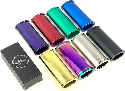 Miniatura 8 de Funda de metal en blanco para encendedor reutilizable personalizable para encendedores regulares Bic J6, funda individual (negro cromado) Negro