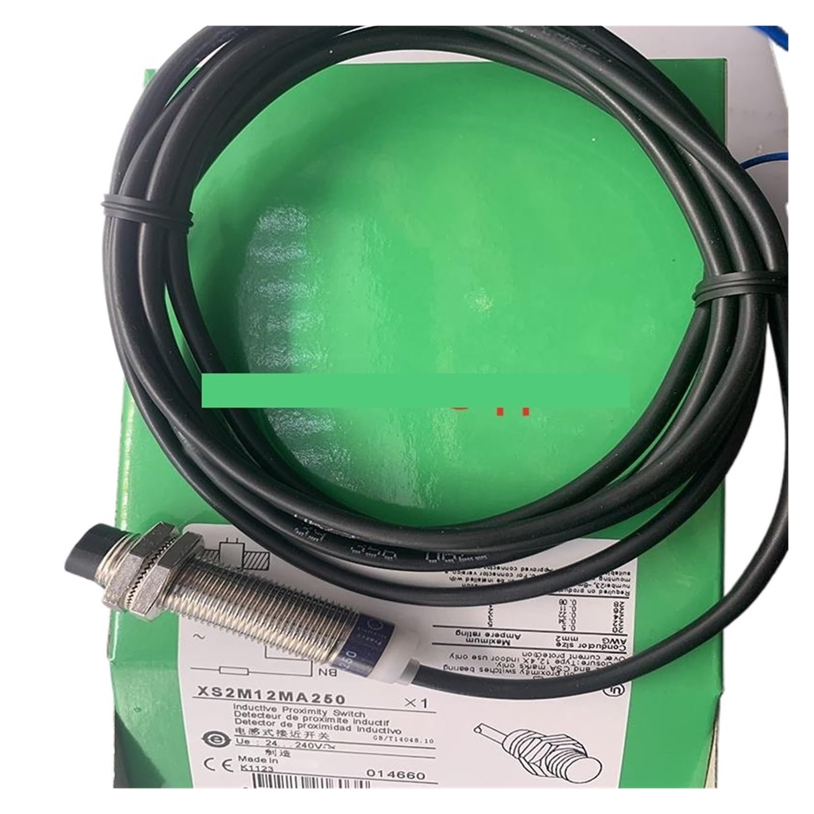 Capteur XS1M12NA370L2 évite les pannes d'interrupteur de proximité