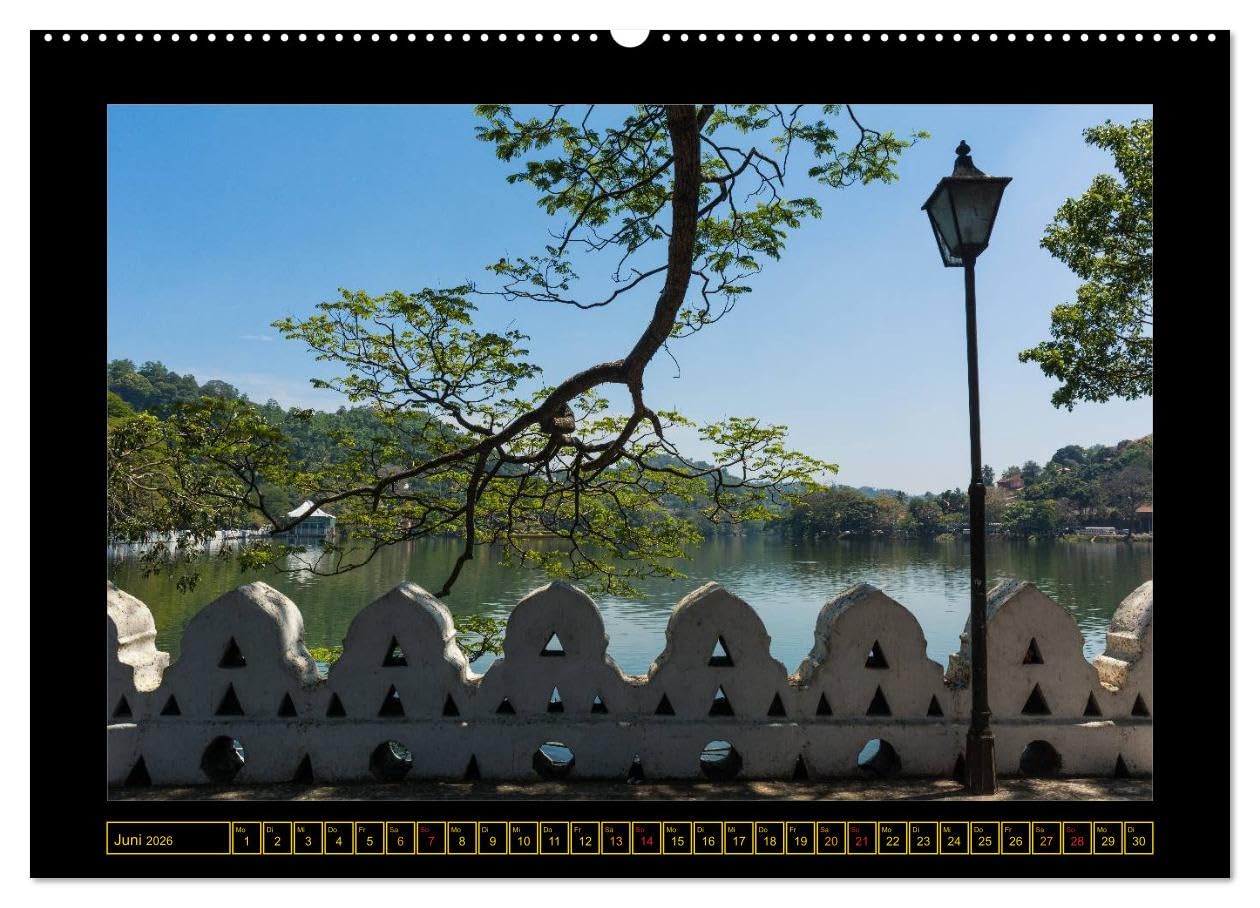Sri Lanka - Landschaft und Kultur (hochwertiger Premium Wandkalender 2026 DIN A2 quer), Kunstdruck in Hochglanz: Sri Lanka - Tropische Insel mit jahrtausendealter Kultur (CALVENDO Orte)