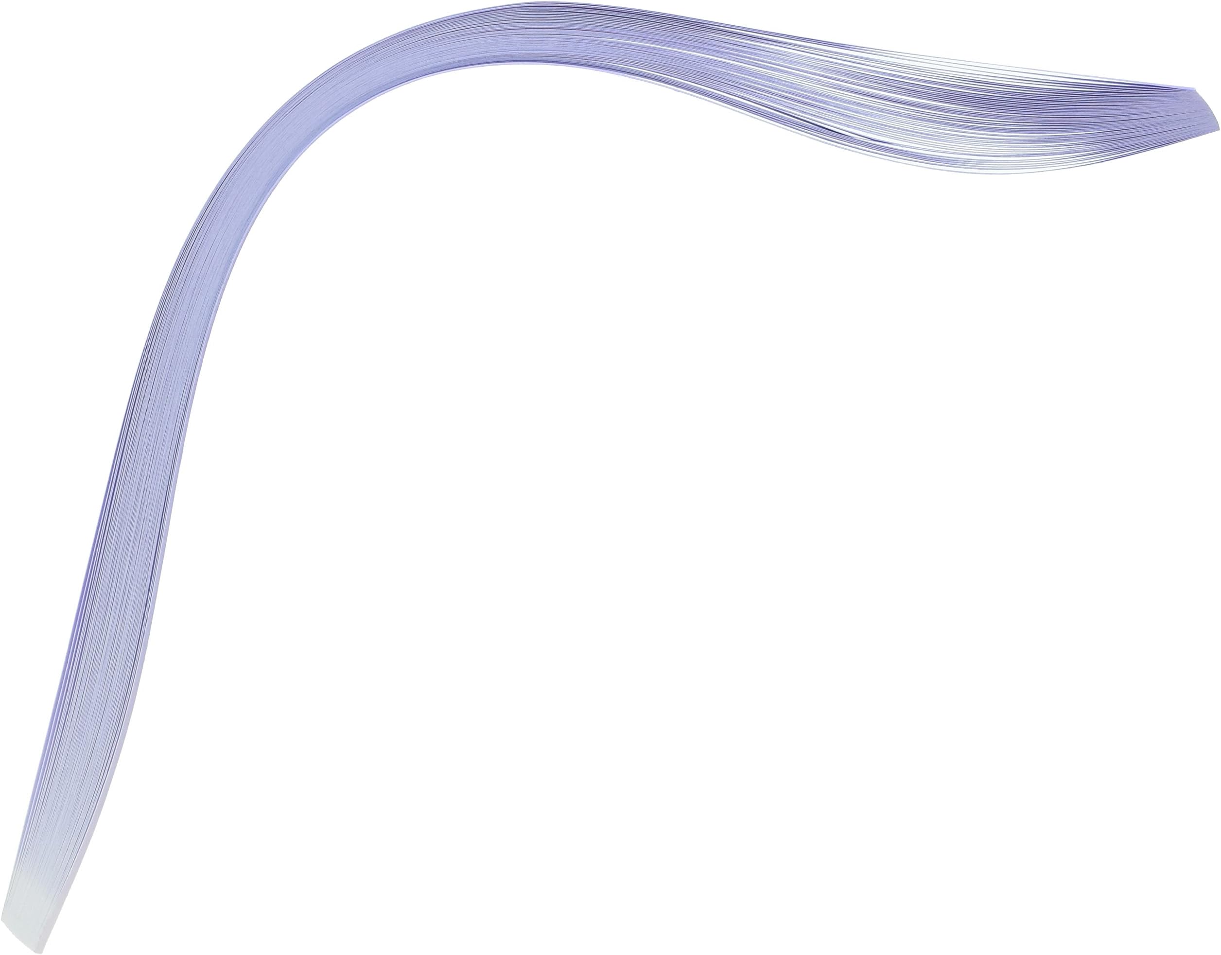 Quilled Creations Graduated Quilling Paper, 1/8-Inch, Lilac, 50 Per Package