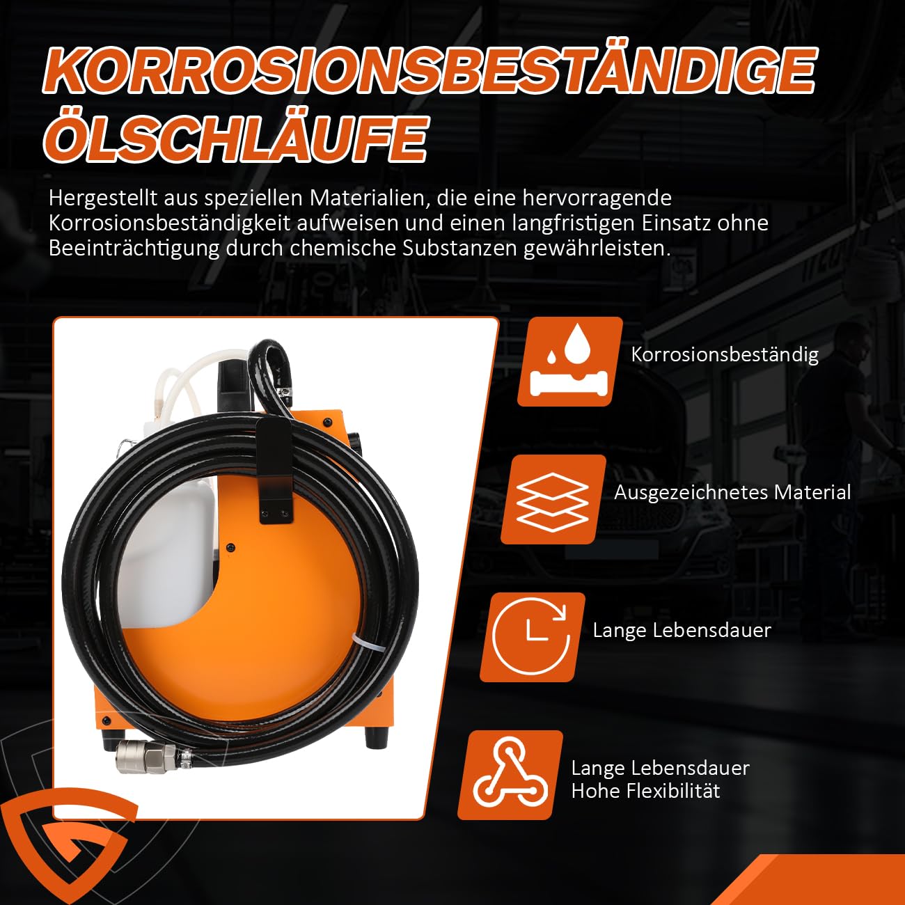 GEARMONSTER KFZ Bremsenentlüftungsgerät 220V Auto-Bremsenentlüfter mit Drucküberwachung Elektrisch Bremsenentlüftungsset Bremsflüssigkeitswechsel-Set, 0.5~2.5Bar Einstellbarer Druck