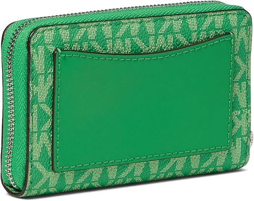 Miniatura 2 de Michael Kors Estuche para tarjetas Jet Set con cremallera pequeña, Palmera, Jet Set - Estuche pequeño con cremallera alrededor de la tarjeta
