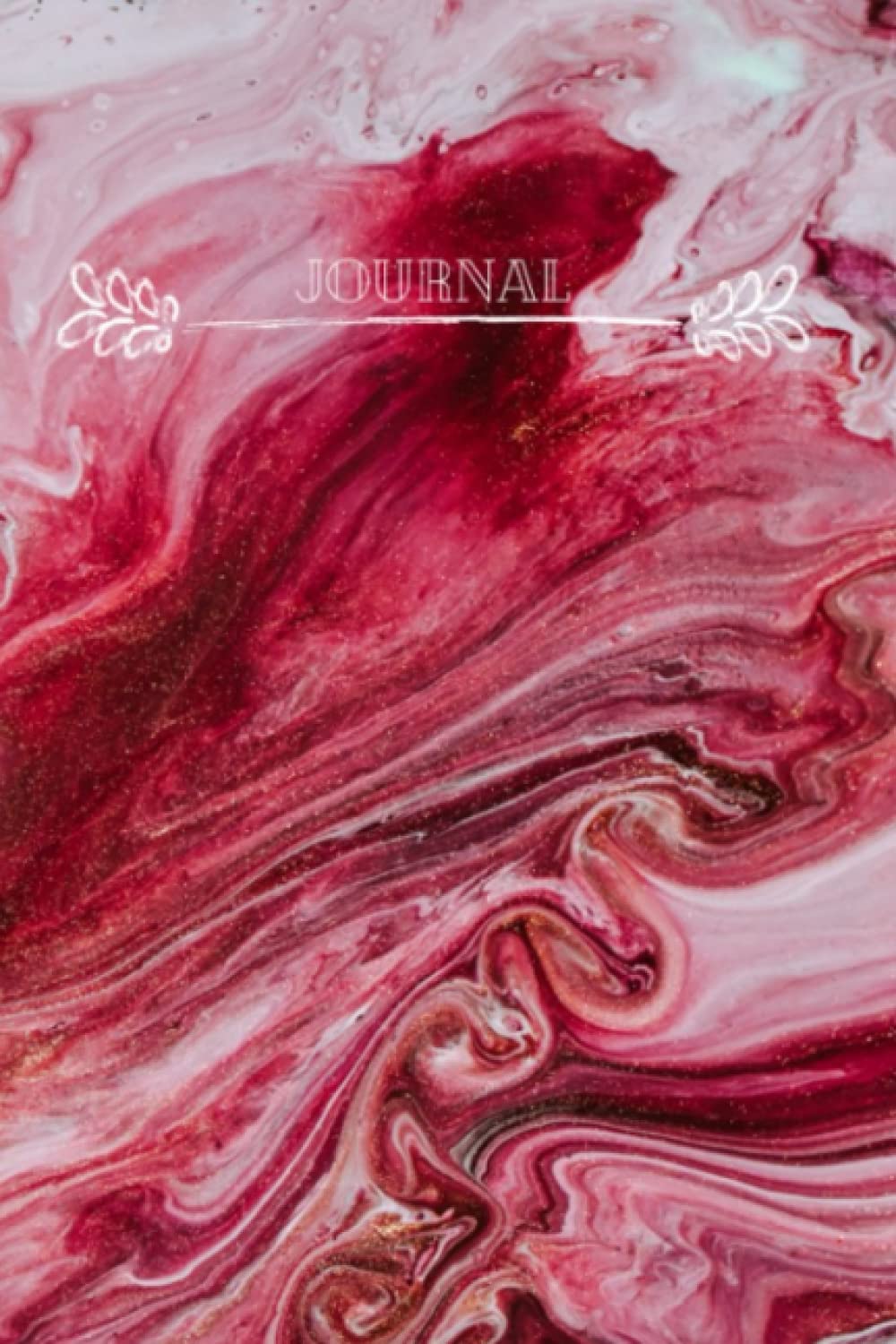 Pink and Red Marble Journal/Notebook