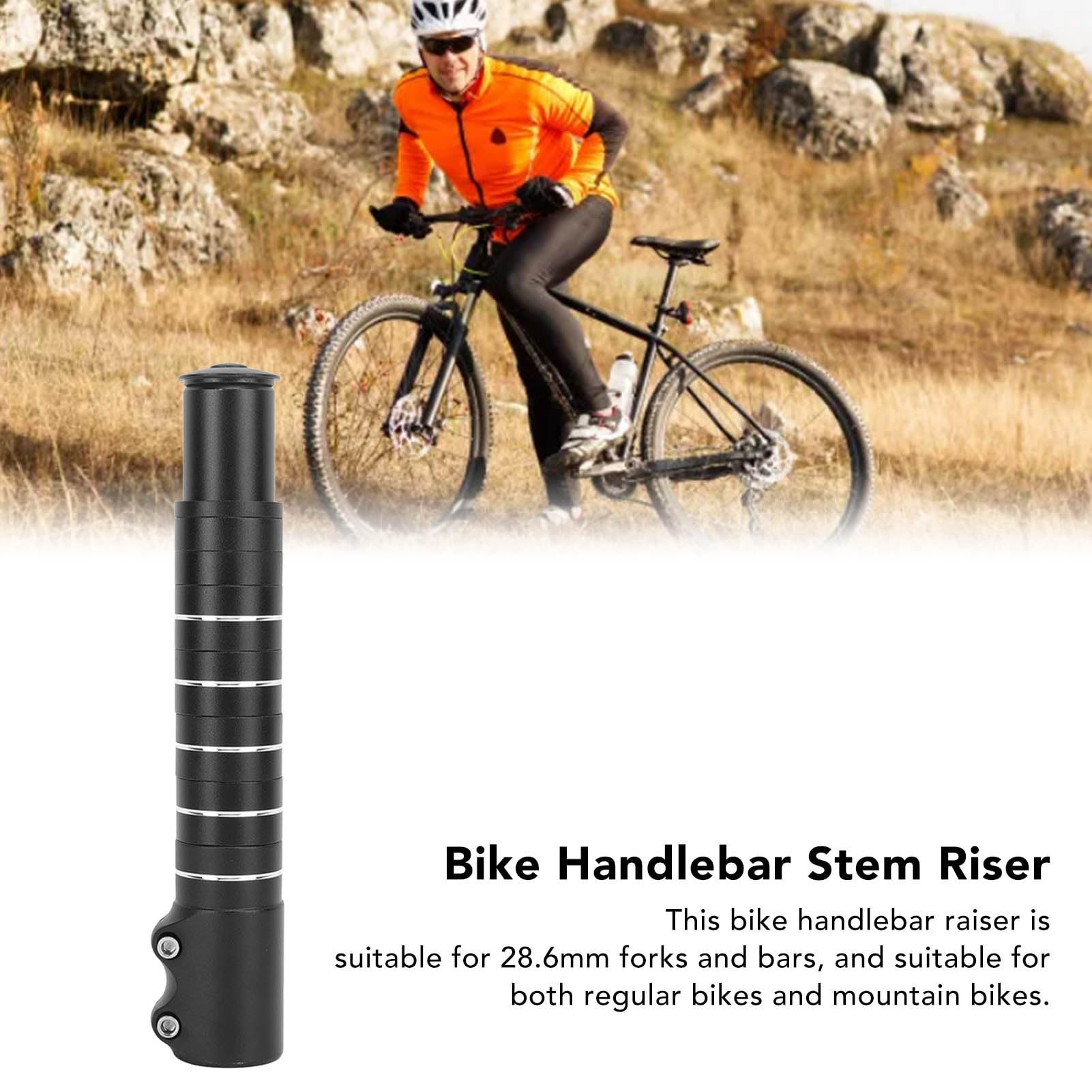 Adattatore Estensione Manubrio Bici In Alluminio 6061 – Riser Per Forcella – 100mm Coppia - 3