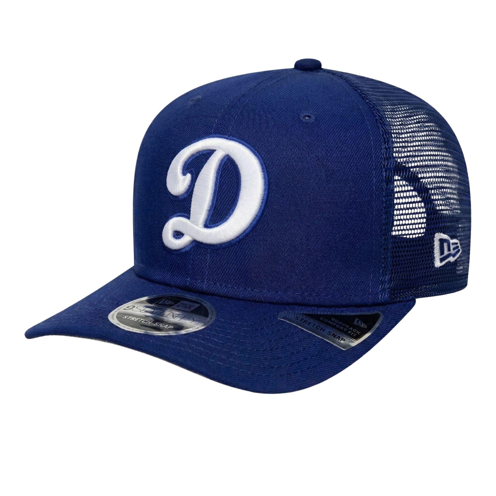 New Era Los Angeles Dodgers 9Seventy Stretch-Snap MLB Trucker Cap Blue