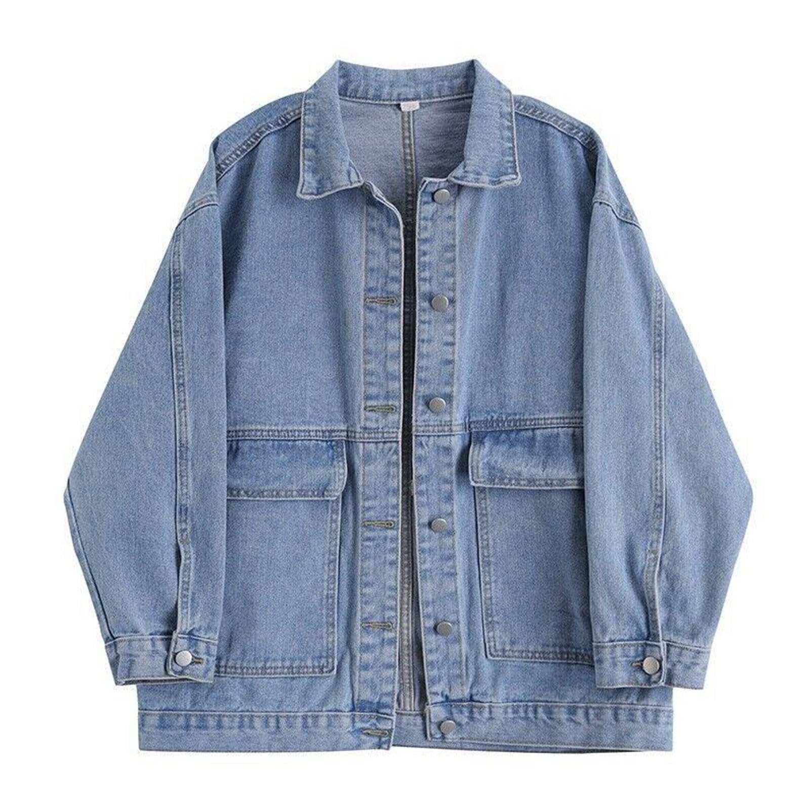 VICTORIA DENIM BLAZER - MEDIUM BLUE – OpéraSPORT
