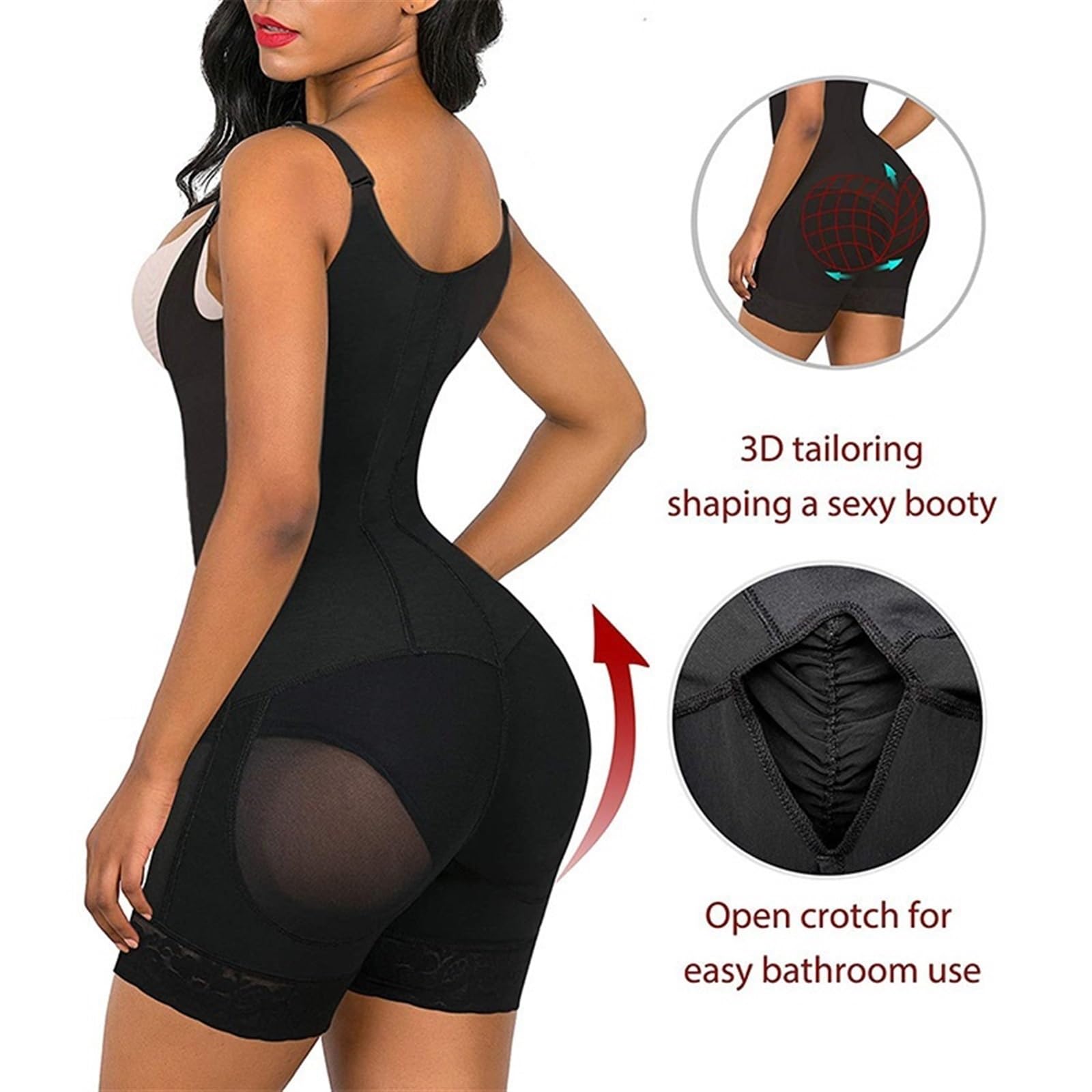 KIRYU BBL - Faja colombiana etapa 2 para mujer, moldeador de cuerpo para control de abdomen, faja moldeadora poscirugía